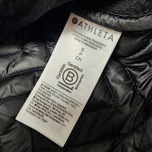 Athleta Cozy Sherpa Snap Sweatshirt Small - Picture 9 of 9